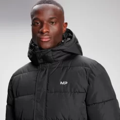 MP Men's Long Puffer Jacket - Black 10 MP Men's Long Puffer Jacket - Black -Myprotein 12856385 1954889991467355