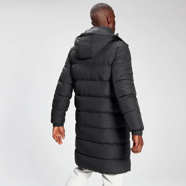 MP Men's Long Puffer Jacket - Black 4 MP Men's Long Puffer Jacket - Black - Afbeelding 2