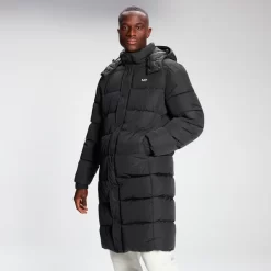 MP Men's Long Puffer Jacket - Black