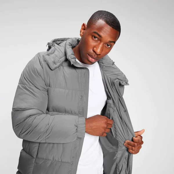 MP Men's Long Puffer Jacket - Storm 7 MP Men's Long Puffer Jacket - Storm - Afbeelding 5