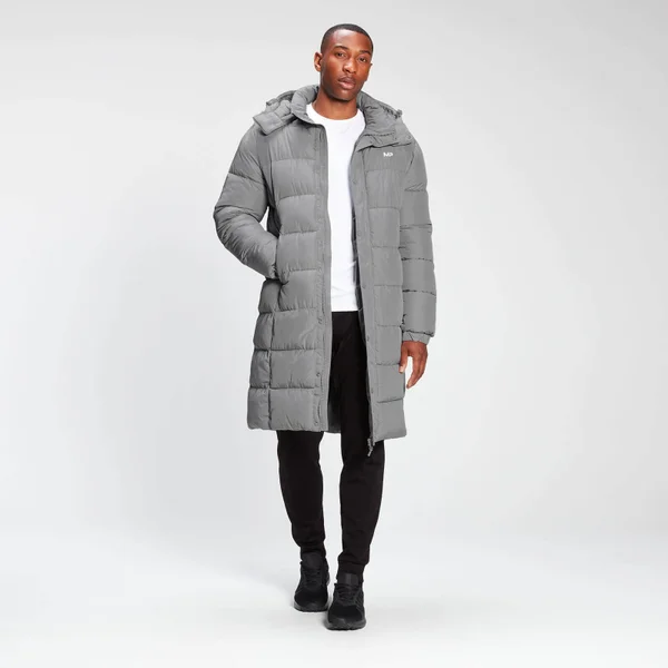 MP Men's Long Puffer Jacket - Storm 5 MP Men's Long Puffer Jacket - Storm - Afbeelding 3