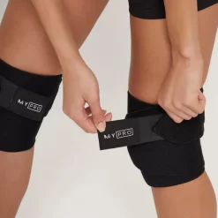 MYPRO Kniebandages - Zwart -Myprotein 12856424 2054936401996420