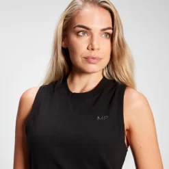 MP Rest Day Sporthemd Voor Dames - Zwart -Myprotein 12857062 1964892023943586