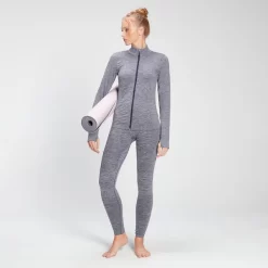 MP Women's Composure Zip Through Jacket - Galaxy Blue -Myprotein 12857264 9604891531530303