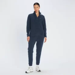 MP Women's Rest Day 1/4 Zip Fleece - Navy -Myprotein 12857536 1725049071308425