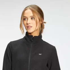 MP Women's Essential Fleece Zip Through Jacket - Zwart -Myprotein 12857610 7404884222830460