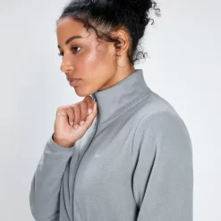 MP Women's Essential Fleece Zip Through Jacket - Storm -Myprotein 12857626 1204900584996861