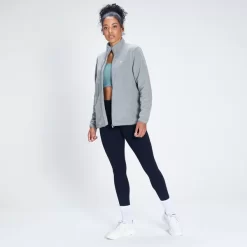 MP Women's Essential Fleece Zip Through Jacket - Storm -Myprotein 12857626 1444900584891645
