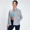 MP Women's Essential Fleece Zip Through Jacket - Storm -Myprotein 12857626 1804900584838863