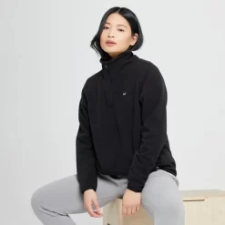 MP Women's Essential 1/4 Zip Fleece - Zwart 11 MP Women's Essential 1/4 Zip Fleece - Zwart -Myprotein 12857714 1294918749255783
