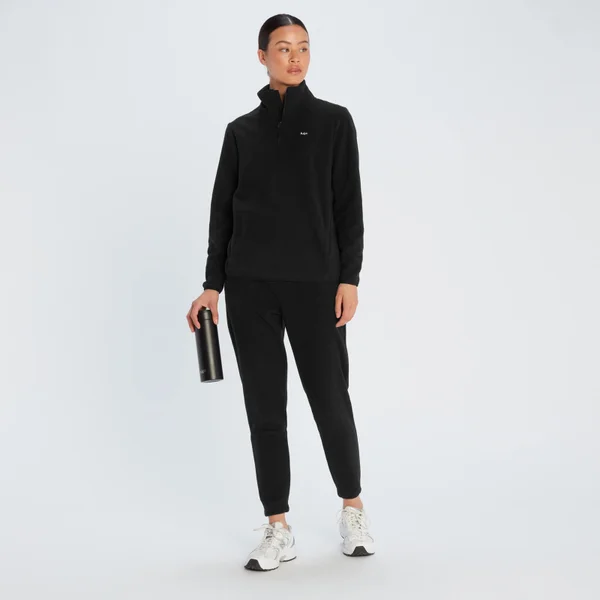 MP Women's Essential 1/4 Zip Fleece - Zwart 6 MP Women's Essential 1/4 Zip Fleece - Zwart - Afbeelding 4