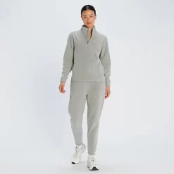 MP Women's Essential 1/4 Zip Fleece - Storm -Myprotein 12857722 4085049072591705