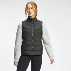 MP Outerwear Lichtgewicht Gewatteerde Bodywarmer Voor Dames - Zwart -Myprotein 12857730 4934884223850487