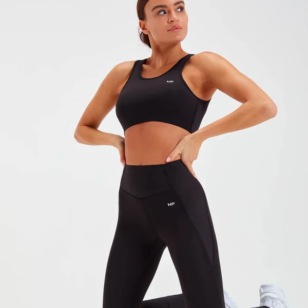MP Dames Sportbeha Sculpt Laser Cut - Zwart 6 MP Dames Sportbeha Sculpt Laser Cut - Zwart - Afbeelding 4