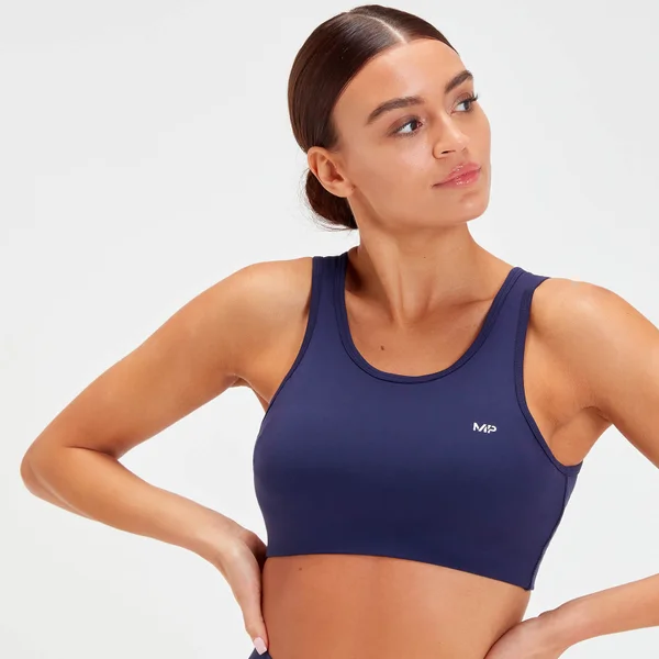 MP Dames Sculpt Laser Cut Sportbeha - Navy 4 MP Dames Sculpt Laser Cut Sportbeha - Navy - Afbeelding 2