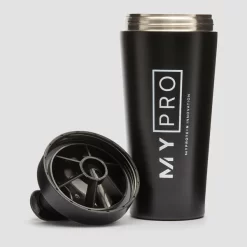 MYPRO Metal Shaker - Black 12 MYPRO Metal Shaker - Black -Myprotein 12893421 1494878301240116