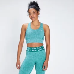 MP Women's Curve Sports Bra - Energy Green