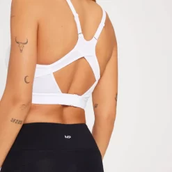 MP Sportbeha Met Hoge Ondersteuning En Voorgevormde Cups - Wit -Myprotein 12916781 1004967694536445