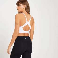 MP Sportbeha Met Hoge Ondersteuning En Voorgevormde Cups - Wit -Myprotein 12916781 6634967694381279