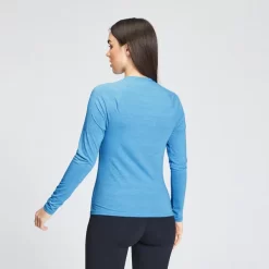 MP Women's Performance Long Sleeve Training T-Shirt - Bright Blue Marl With White Fleck 8 MP Women's Performance Long Sleeve Training T-Shirt - Bright Blue Marl With White Fleck -Myprotein 12934031 7804865548289526