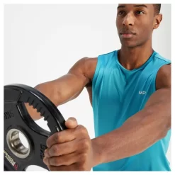 MP Training Sporthemd Met Diep Uitgesneden Armsgaten Voor Heren - Aqua -Myprotein 12962084 5855011265758377