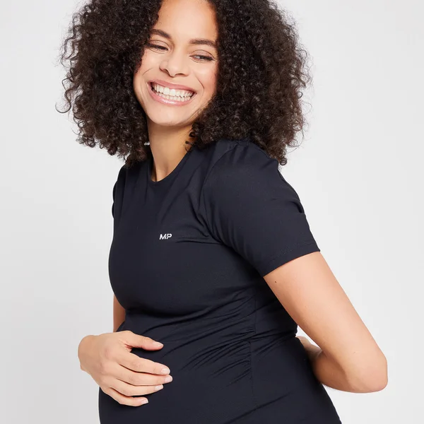 MP Power Maternity Top Met Korte Mouwen Voor Dames Multiverpakking - Zwart/Wit 6 MP Power Maternity Top Met Korte Mouwen Voor Dames Multiverpakking - Zwart/Wit - Afbeelding 4
