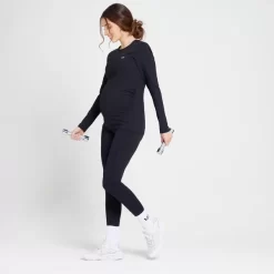 MP Power Maternity Top Met Lange Mouwen Voor Dames Multiverpakking - Zwart/Wit -Myprotein 13028716 1854918735067280
