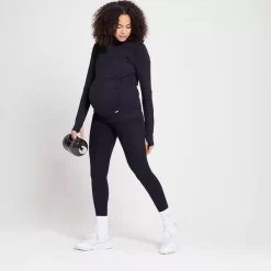 MP Power Maternity Shirt Met Kwartrits Voor Dames - Zwart 8 MP Power Maternity Shirt Met Kwartrits Voor Dames - Zwart -Myprotein 13028756 1414918734071058