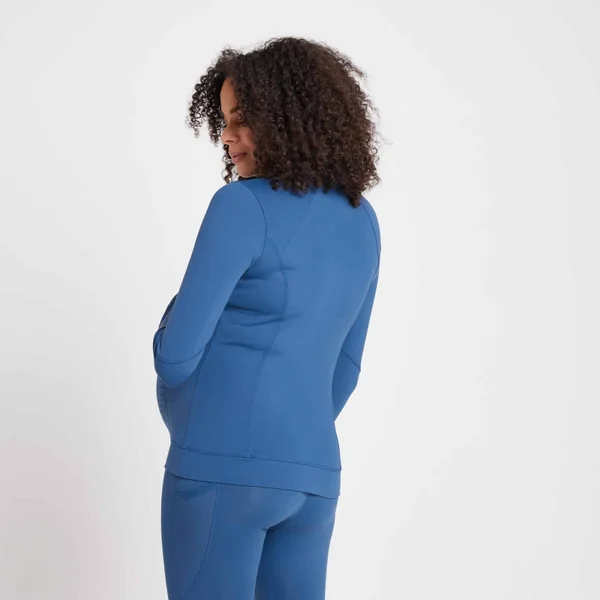 MP Power Maternity Shirt Met Kwartrits Voor Dames - Stofblauw 5 MP Power Maternity Shirt Met Kwartrits Voor Dames - Stofblauw - Afbeelding 3