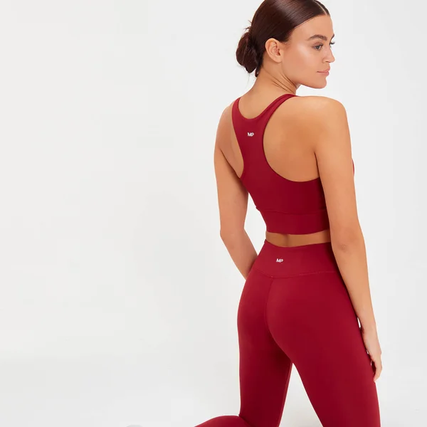 MP Sportbeha - Donkerrood 6 MP Sportbeha - Donkerrood - Afbeelding 4