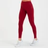 MP Singles Day Legging Voor Dames - Donkerrood -Myprotein 13035034 1904906039626948