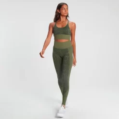 MP Snake Seamless Leggings - Green -Myprotein 13036315 1204896702384339