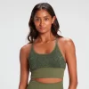 MP Snake Seamless Sports Bra - Green 2 MP Snake Seamless Sports Bra - Green -Myprotein 13036321 1994896702550068