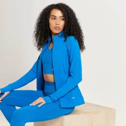 MP Power Mesh Jack Met Standaard Pasvorm Voor Dames - Echt Blauw -Myprotein 13108709 1474915095082083