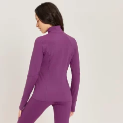 MP Power Shirt Met Kwartrits Voor Dames - Paars -Myprotein 13108741 1144911999682173
