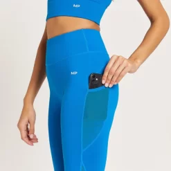 MP Power Legging Van Meshstof Voor Dames - Echt Blauw 10 MP Power Legging Van Meshstof Voor Dames - Echt Blauw -Myprotein 13108932 6894915095051525