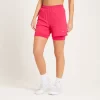 MP 2-IN-1 Sportshort Voor Dames - Magenta -Myprotein 13109258 1634912774465236
