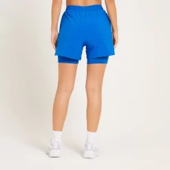 MP 2-IN-1 Sportshort Voor Dames - Echt Blauw -Myprotein 13109266 7874912774887714