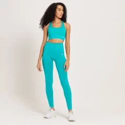 MP Shape Naadloze Legging Voor Dames - Laguneblauw -Myprotein 13110661 1374915095124944