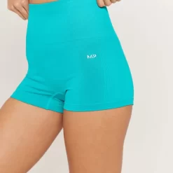 MP Shape Naadloze Booty Short Voor Dames - Laguneblauw -Myprotein 13110733 1594915095526158
