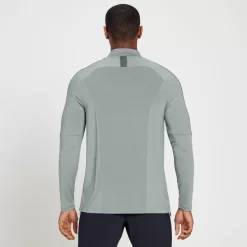 MP Tempo Shirt Met Kwartrits Voor Heren - Storm -Myprotein 13111197 2494909885195242