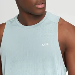 MP Velocity Ultra Sporthemd Met Diep Uitgesneden Armsgaten Voor Heren - IJsblauw -Myprotein 13111523 2104927517522730