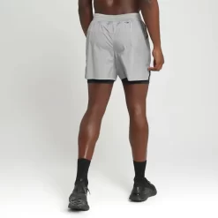 MP Velocity Ultra 2-in-1 Short Voor Heren - Stormgrijs -Myprotein 13111713 5824920554752839