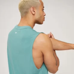 MP Composure Hemd Voor Heren - Rookgroen -Myprotein 13111860 8864935079794375