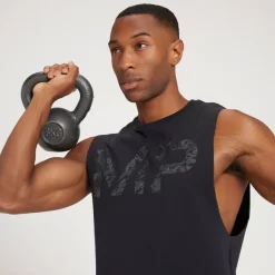 MP Adapt Drirelease Hemd Met Camodessin Voor Heren - Zwart -Myprotein 13112059 9894933221136614