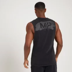 MP Adapt Hemd Met Verwassen Finish Voor Heren - Zwart -Myprotein 13112406 1214933222461513