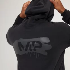 MP Adapt Hoodie Met Verwassen Finish Voor Heren - Zwart -Myprotein 13112514 9844933231712379