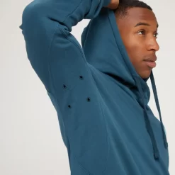 MP Adapt Hoodie Met Verwassen Finish Voor Heren - Stofblauw -Myprotein 13112523 1174933223198451