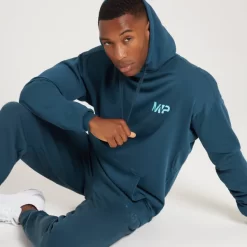 MP Adapt Hoodie Met Verwassen Finish Voor Heren - Stofblauw -Myprotein 13112523 1934933223143020