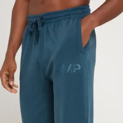 MP Adapt Joggingbroek Met Verwassen Finish Voor Heren - Stofblauw -Myprotein 13112577 1264933223547636